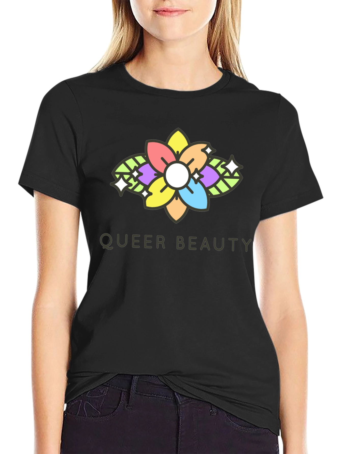 Queer Beauty T-Shirt - Graphic Tee Pride Apparel