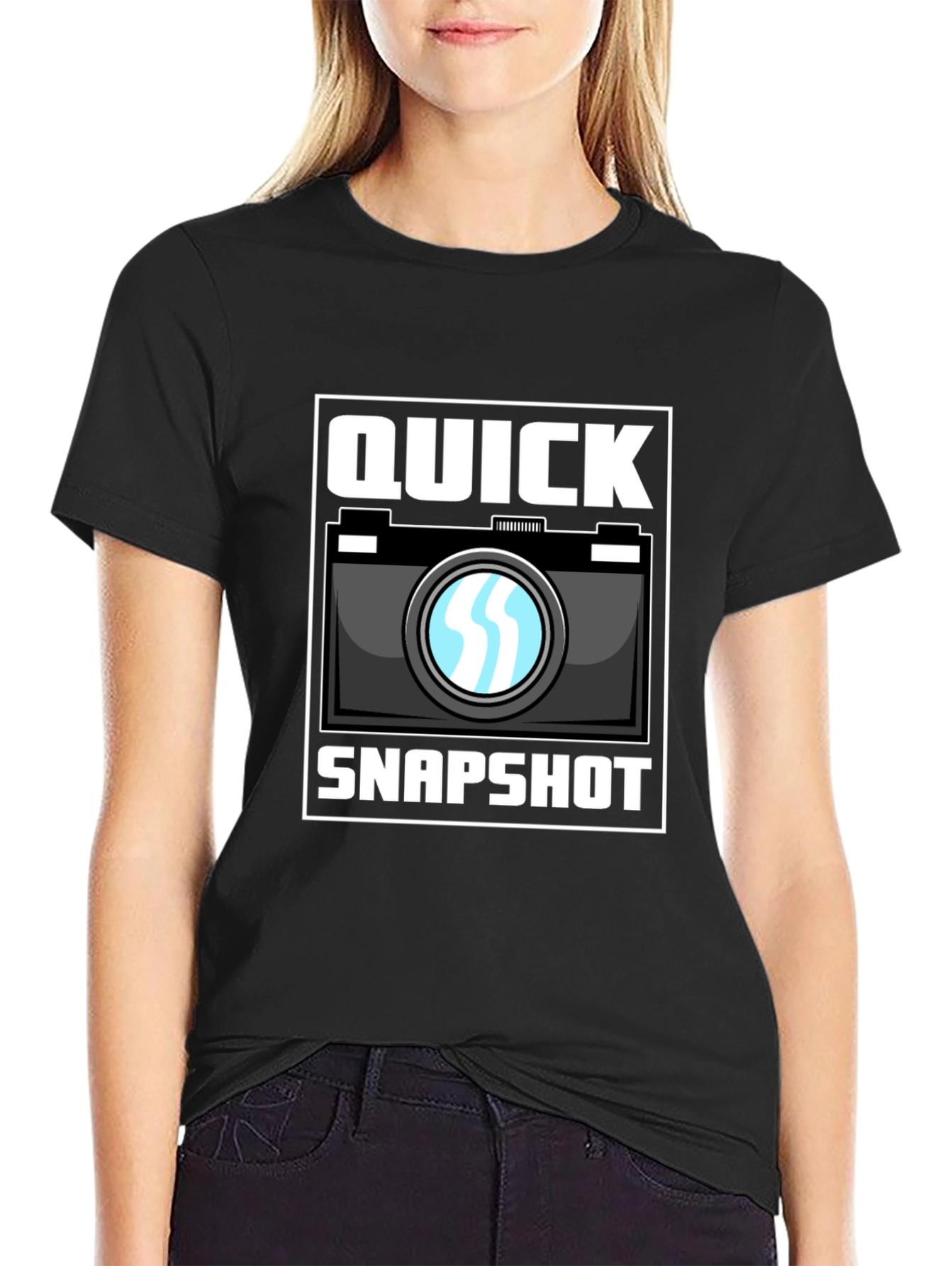 Quick Snapshot Camera Graphic T-Shirt