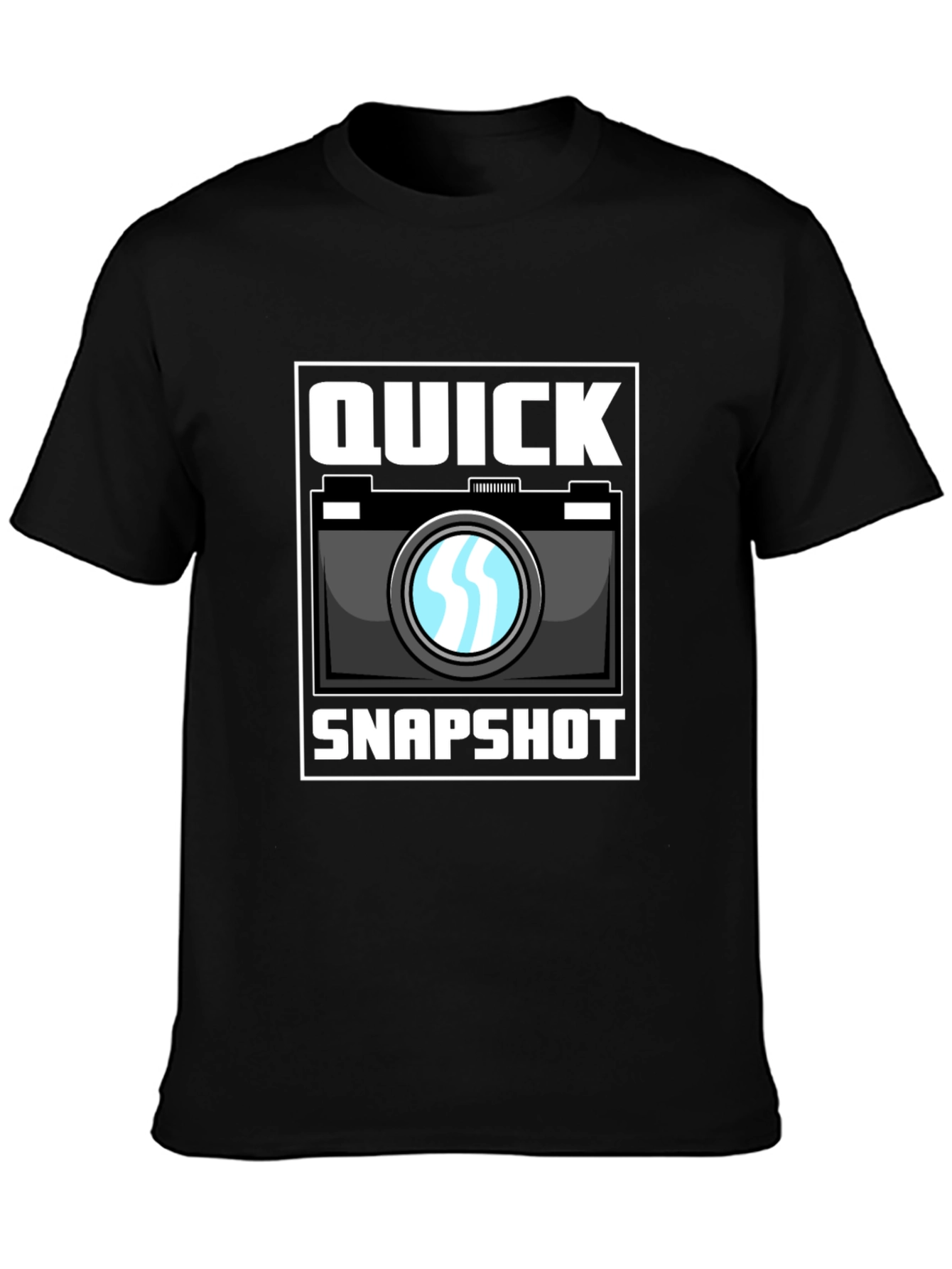 Quick Snapshot Camera Graphic T-Shirt