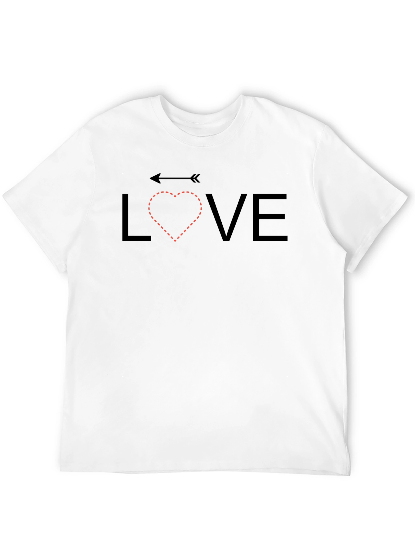 Love Arrow Heart Graphic Tee - Stylish Unisex T-Shirt