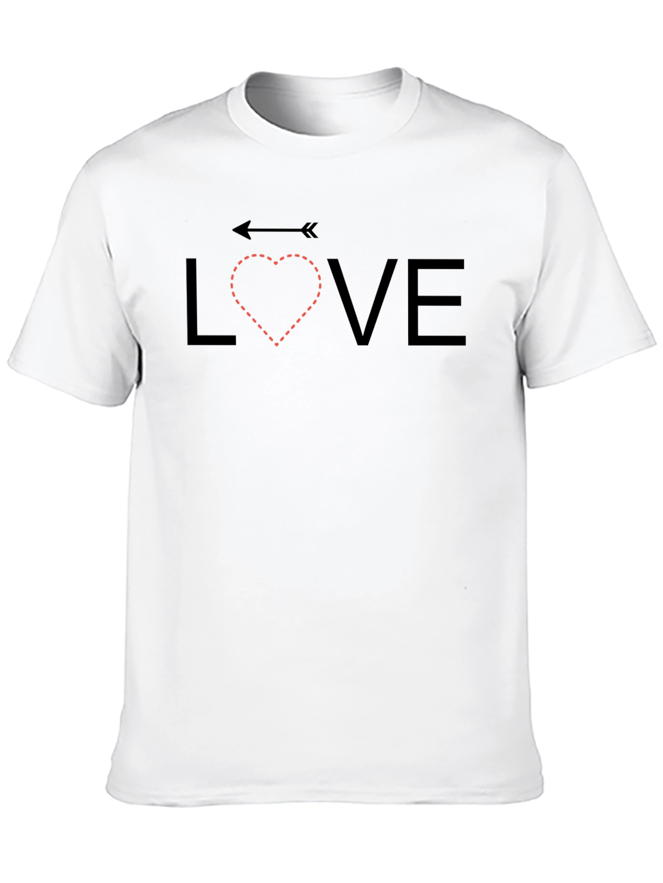 Love Arrow Heart Graphic Tee - Stylish Unisex T-Shirt