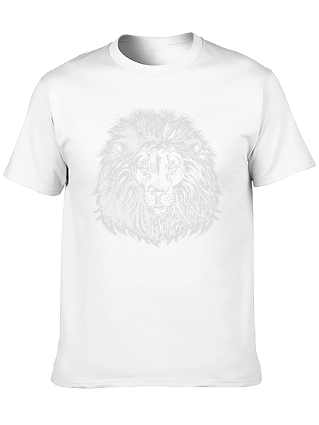 Lion Graphic Black T-Shirt