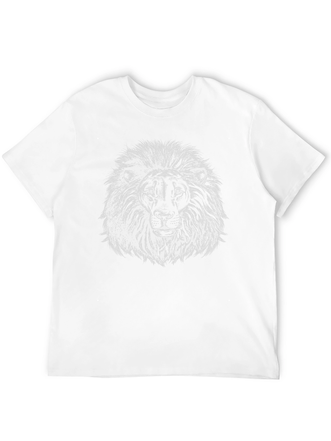 Lion Graphic Black T-Shirt
