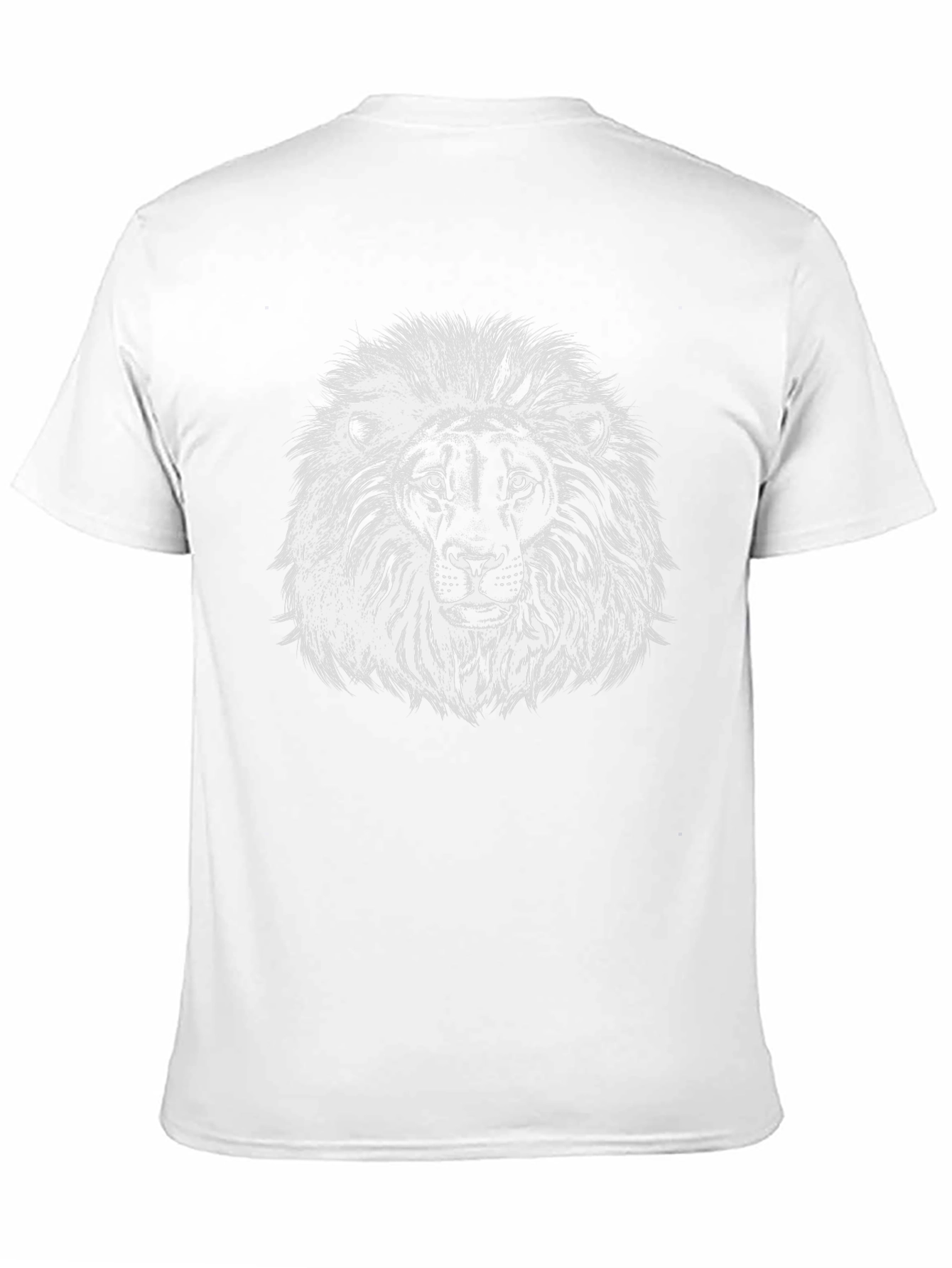 Lion Graphic Black T-Shirt