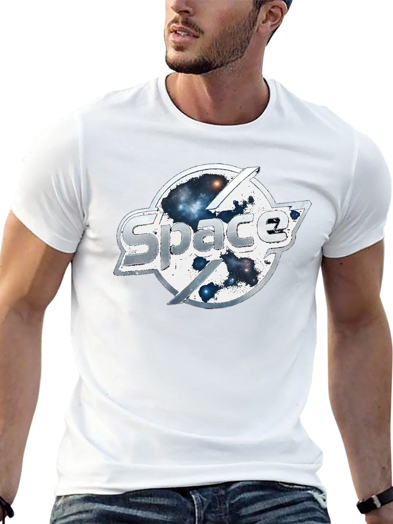 Space T-Shirt - Galaxy Design