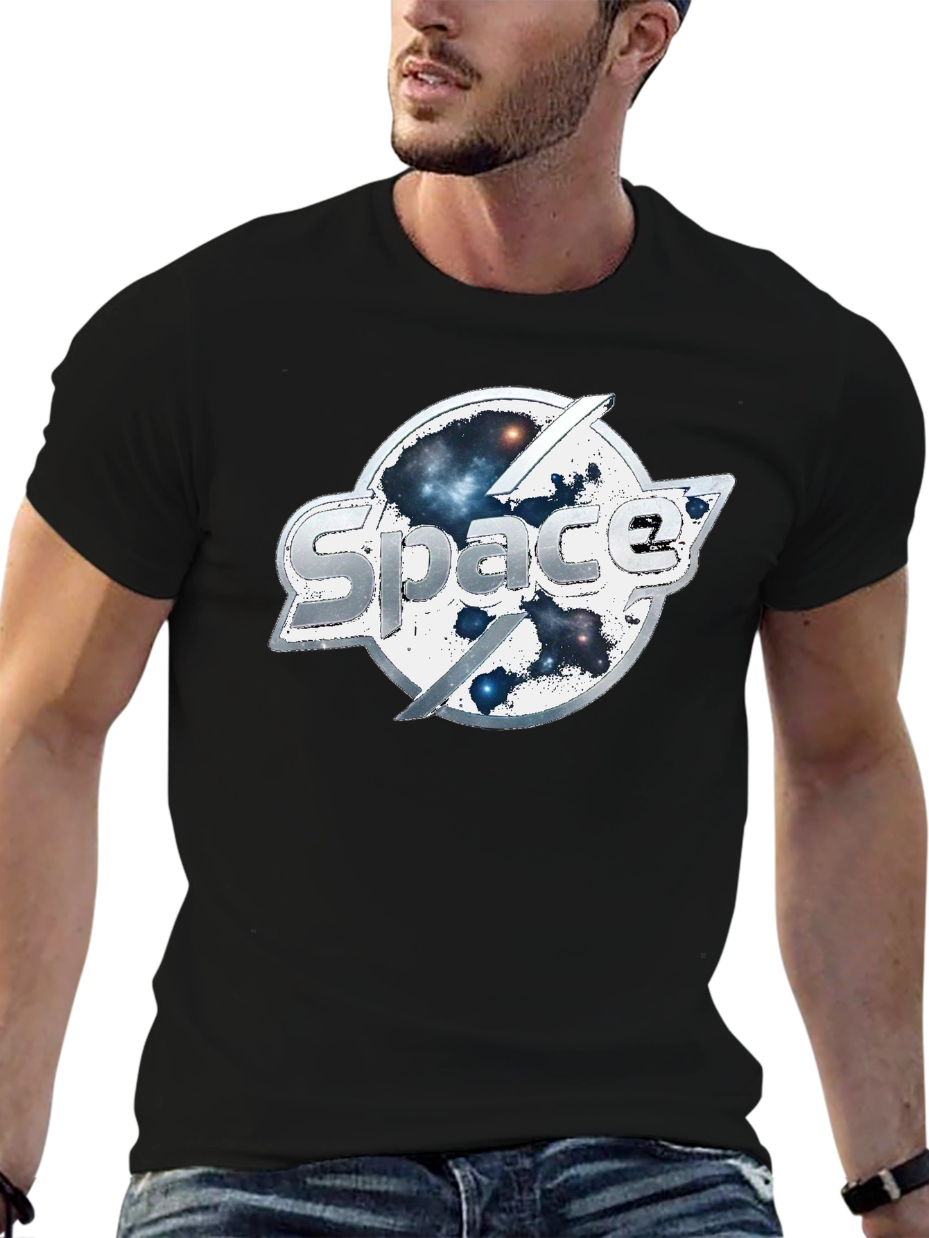 Space T-Shirt - Galaxy Design
