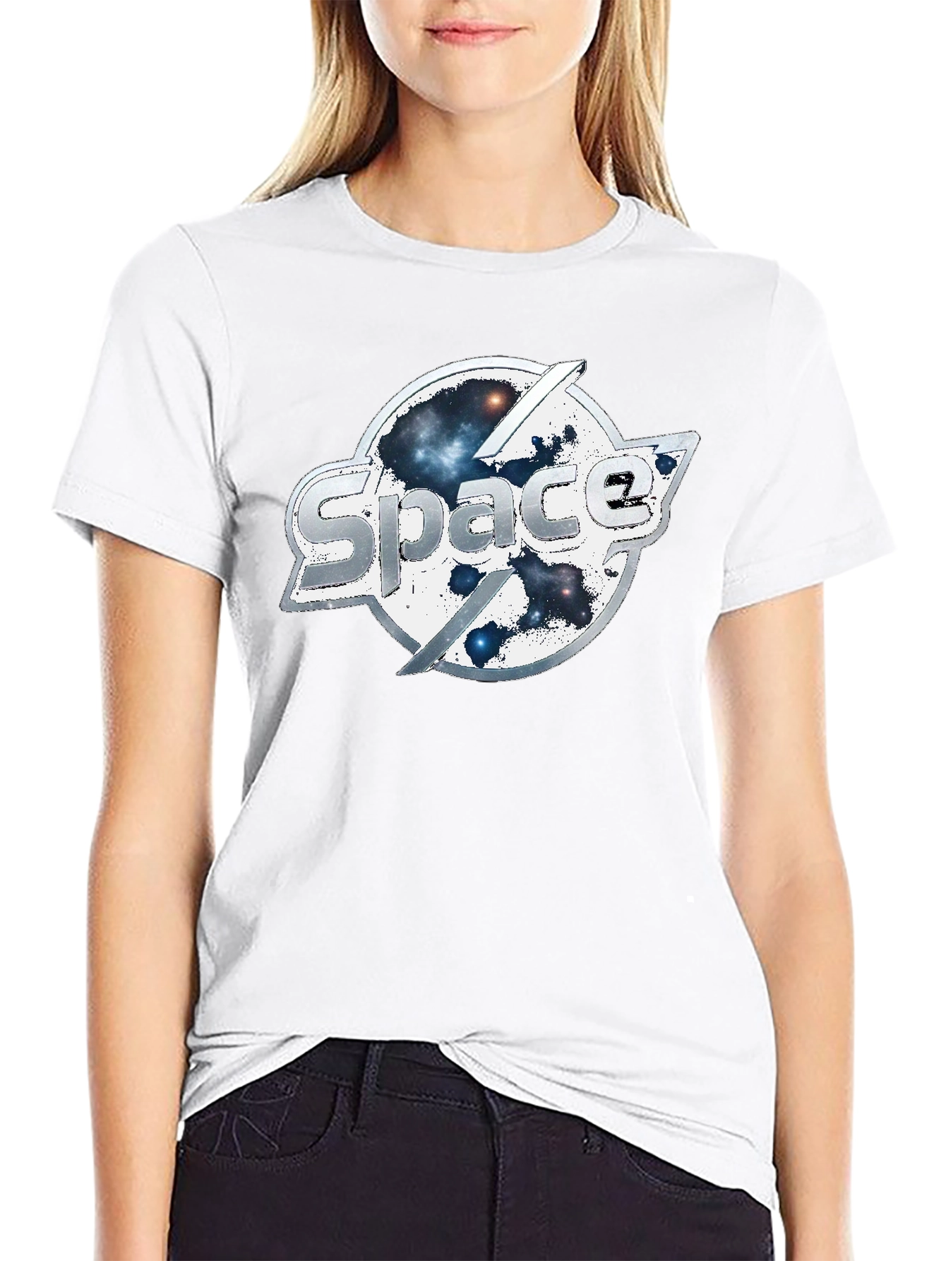 Space T-Shirt - Galaxy Design
