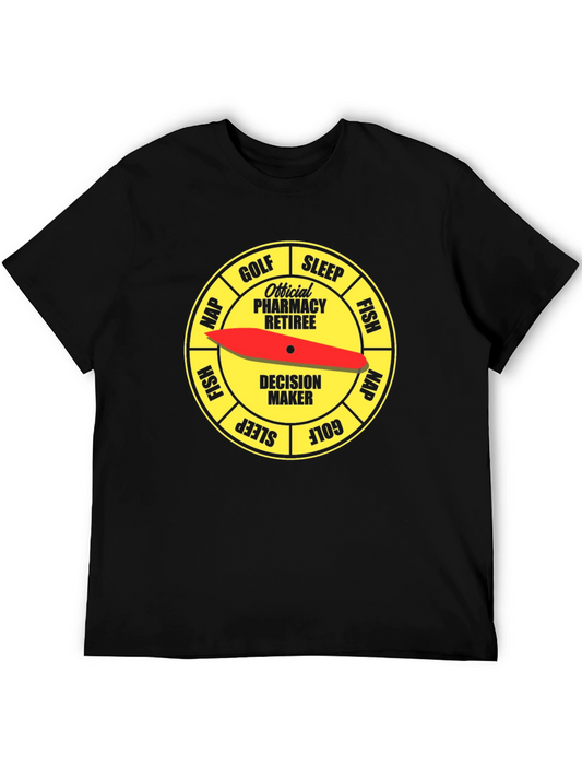 Official Pharmacy Retiree Decision Maker T-Shirt