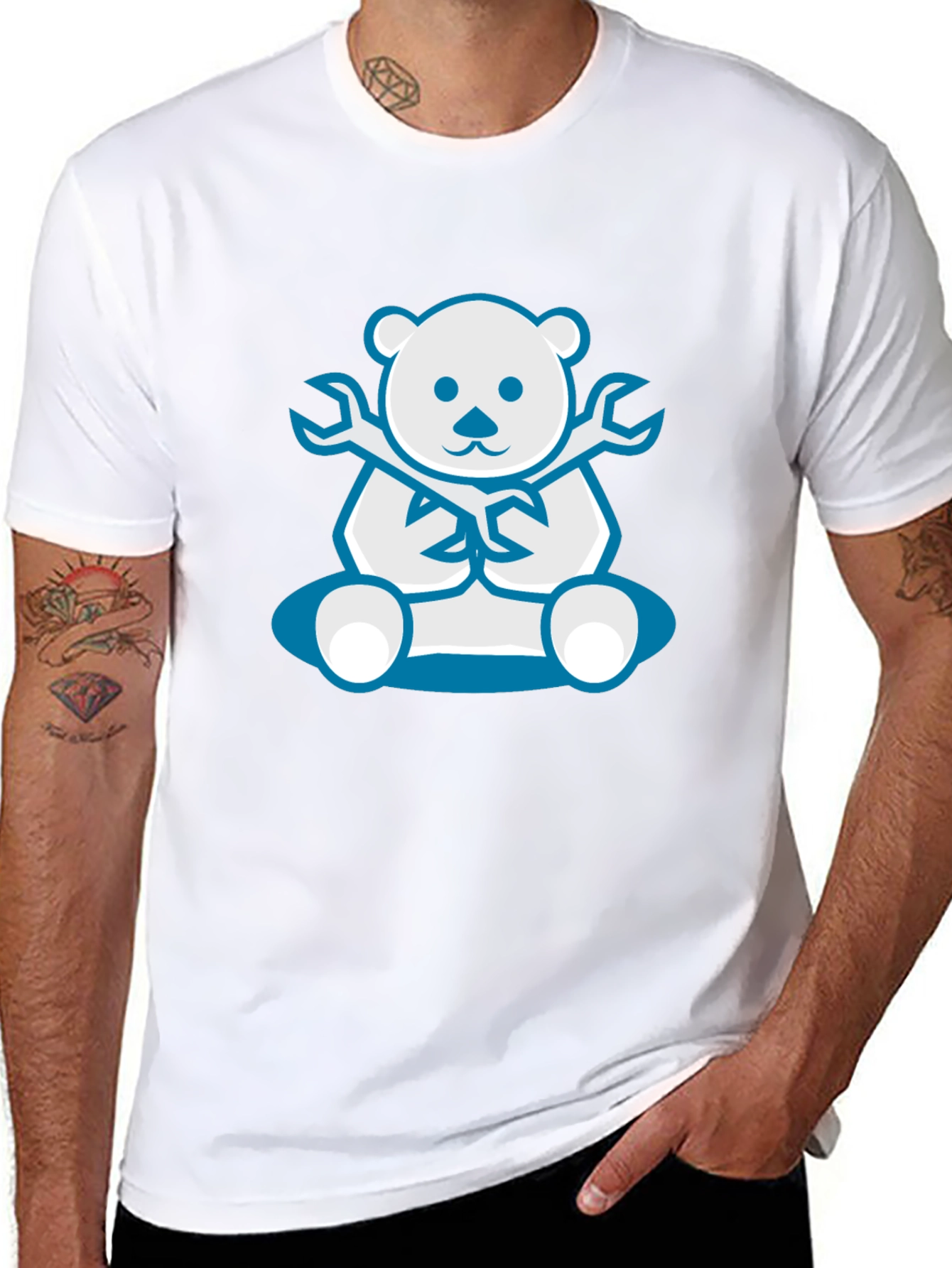 Bear Mechanic Graphic T-Shirt