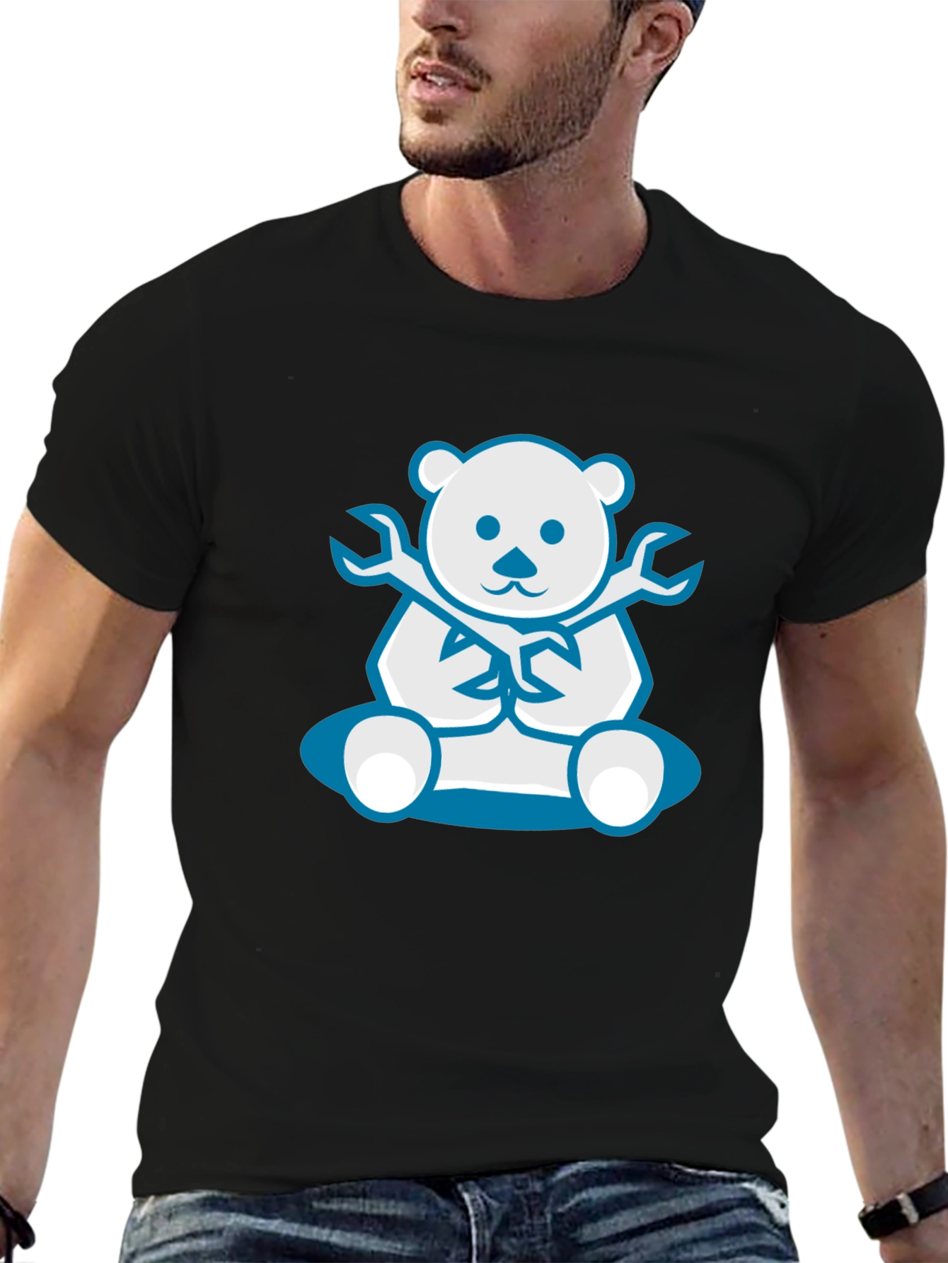 Bear Mechanic Graphic T-Shirt