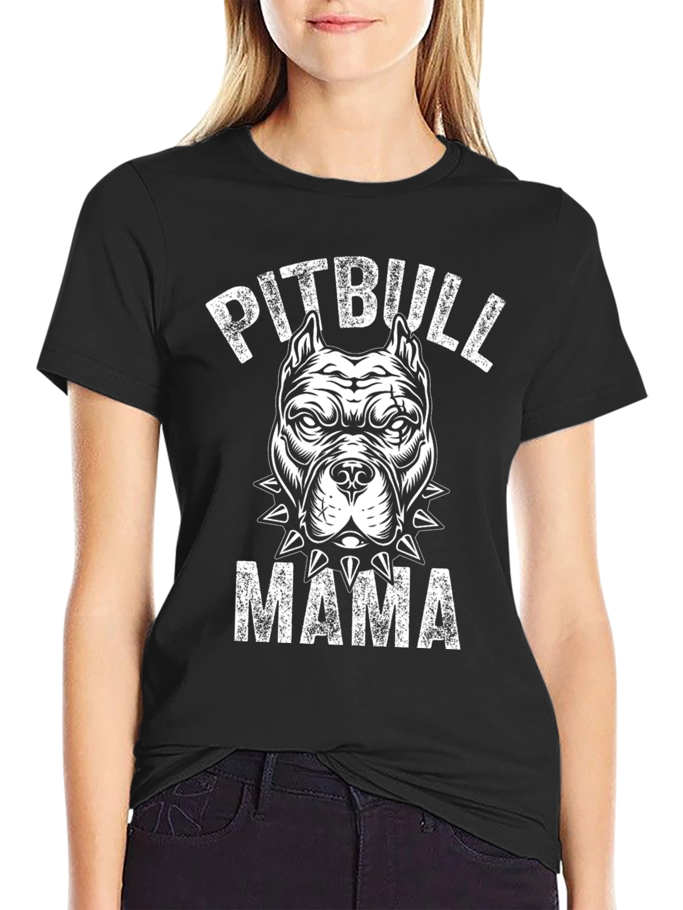 Pitbull Mama T-Shirt – Bold Dog Lover Graphic Tee