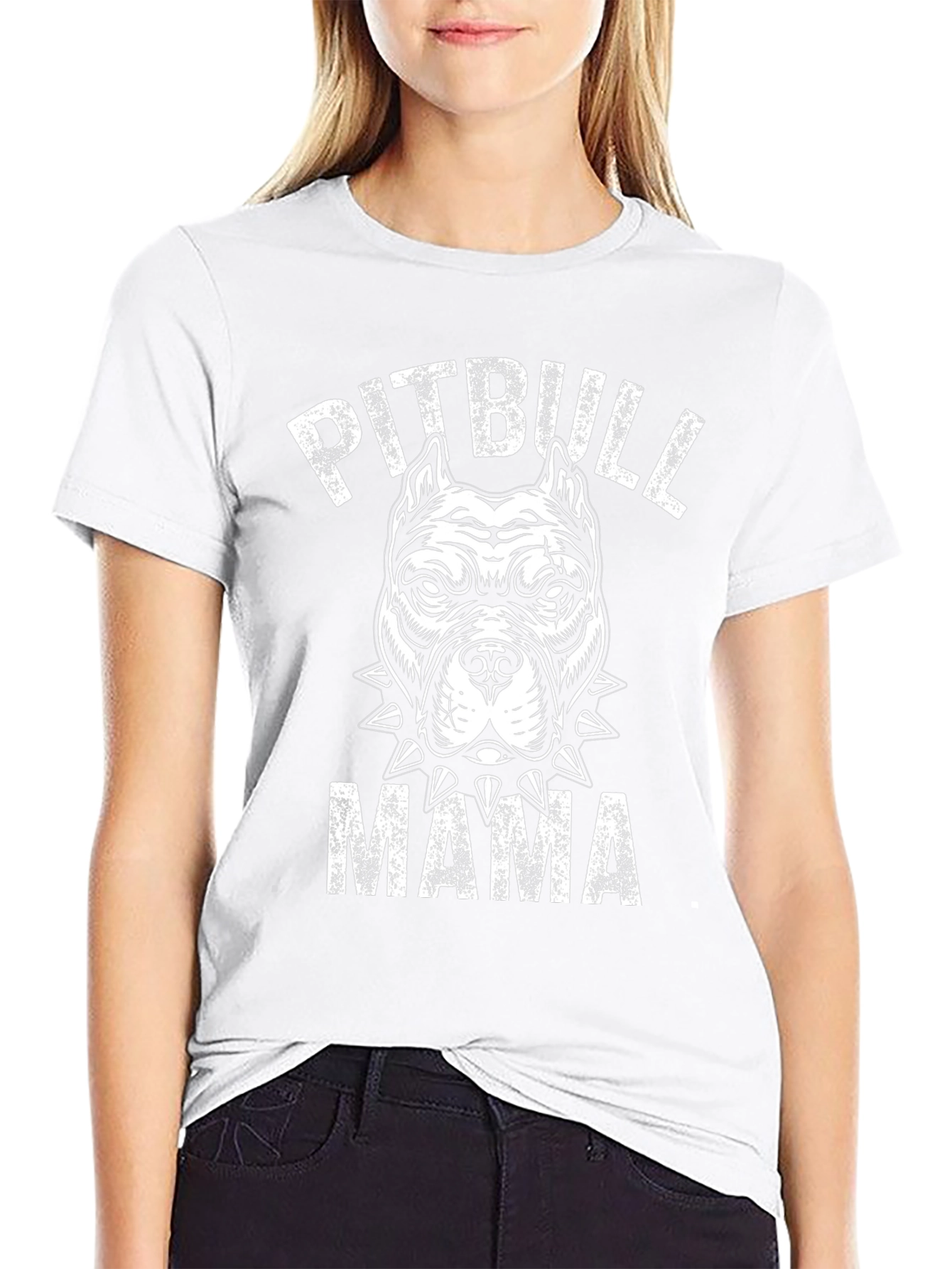 Pitbull Mama T-Shirt – Bold Dog Lover Graphic Tee