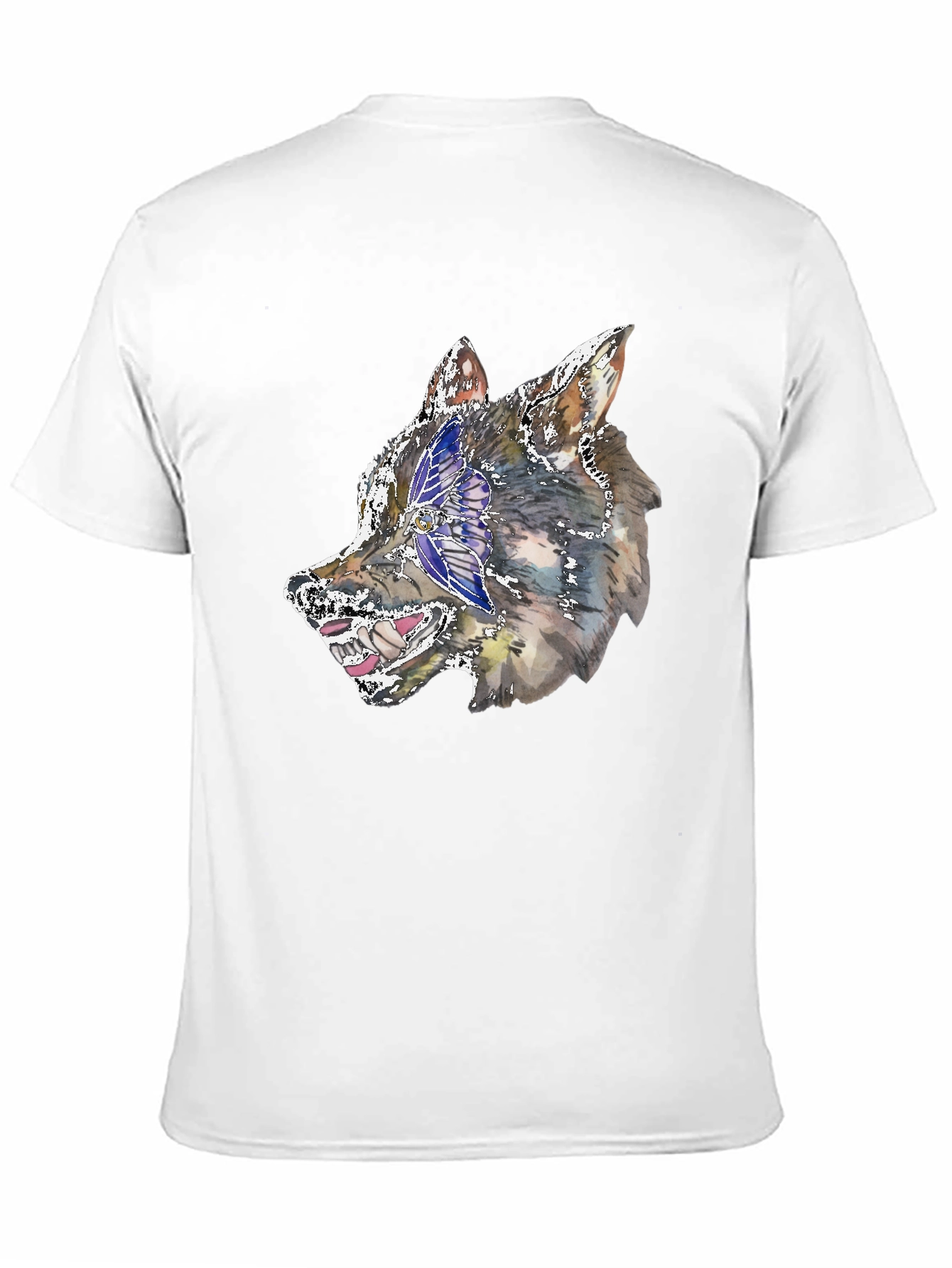 Wolf Graphic Black T-Shirt
