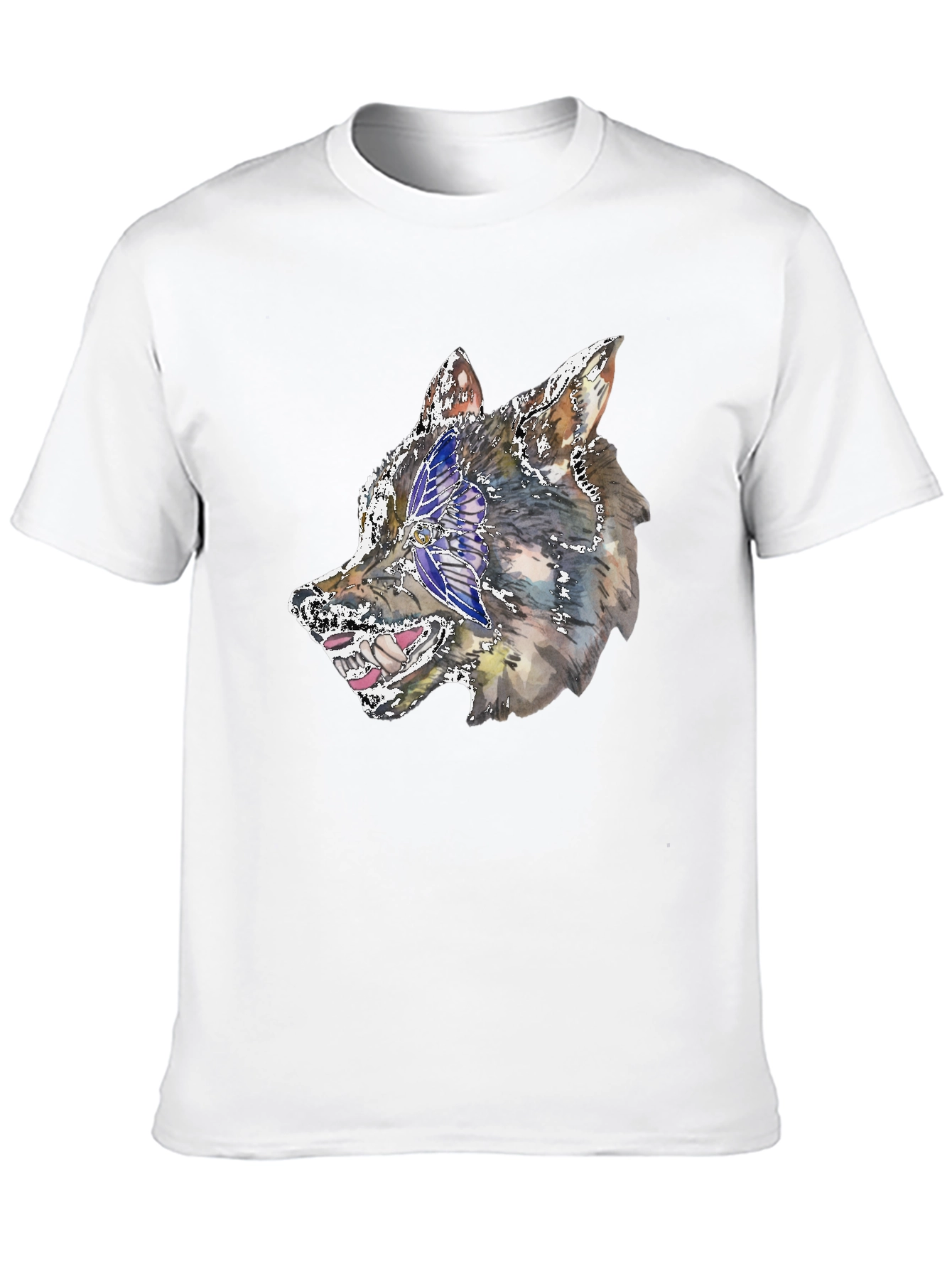 Wolf Graphic Black T-Shirt