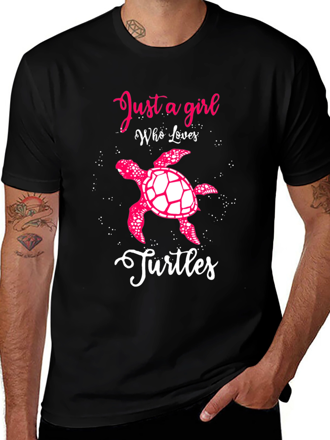Just a Girl Who Loves Turtles T-Shirt