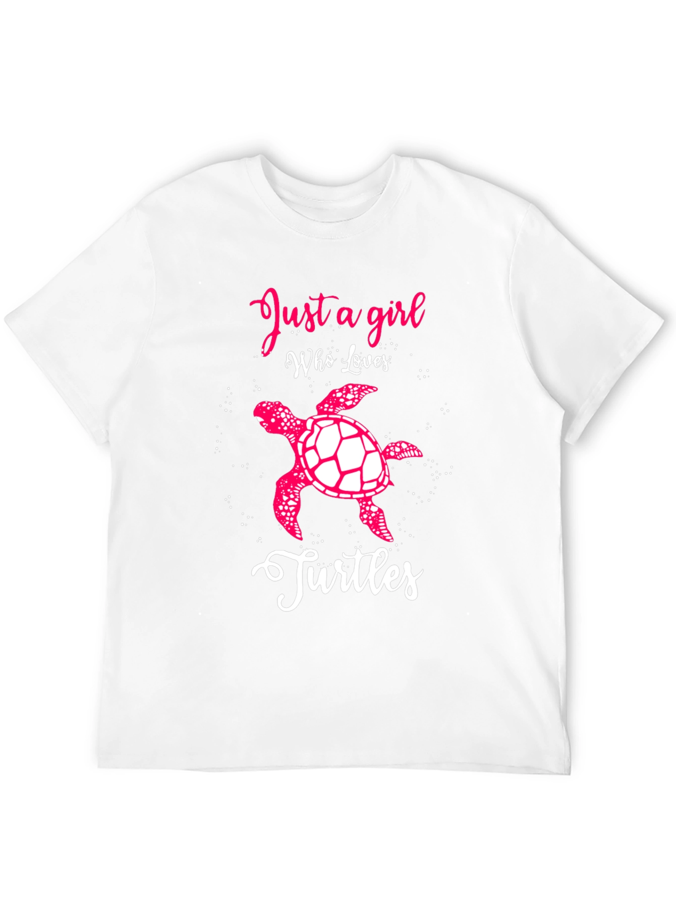 Just a Girl Who Loves Turtles T-Shirt