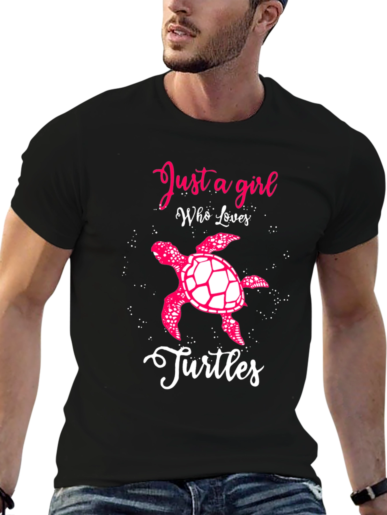 Just a Girl Who Loves Turtles T-Shirt