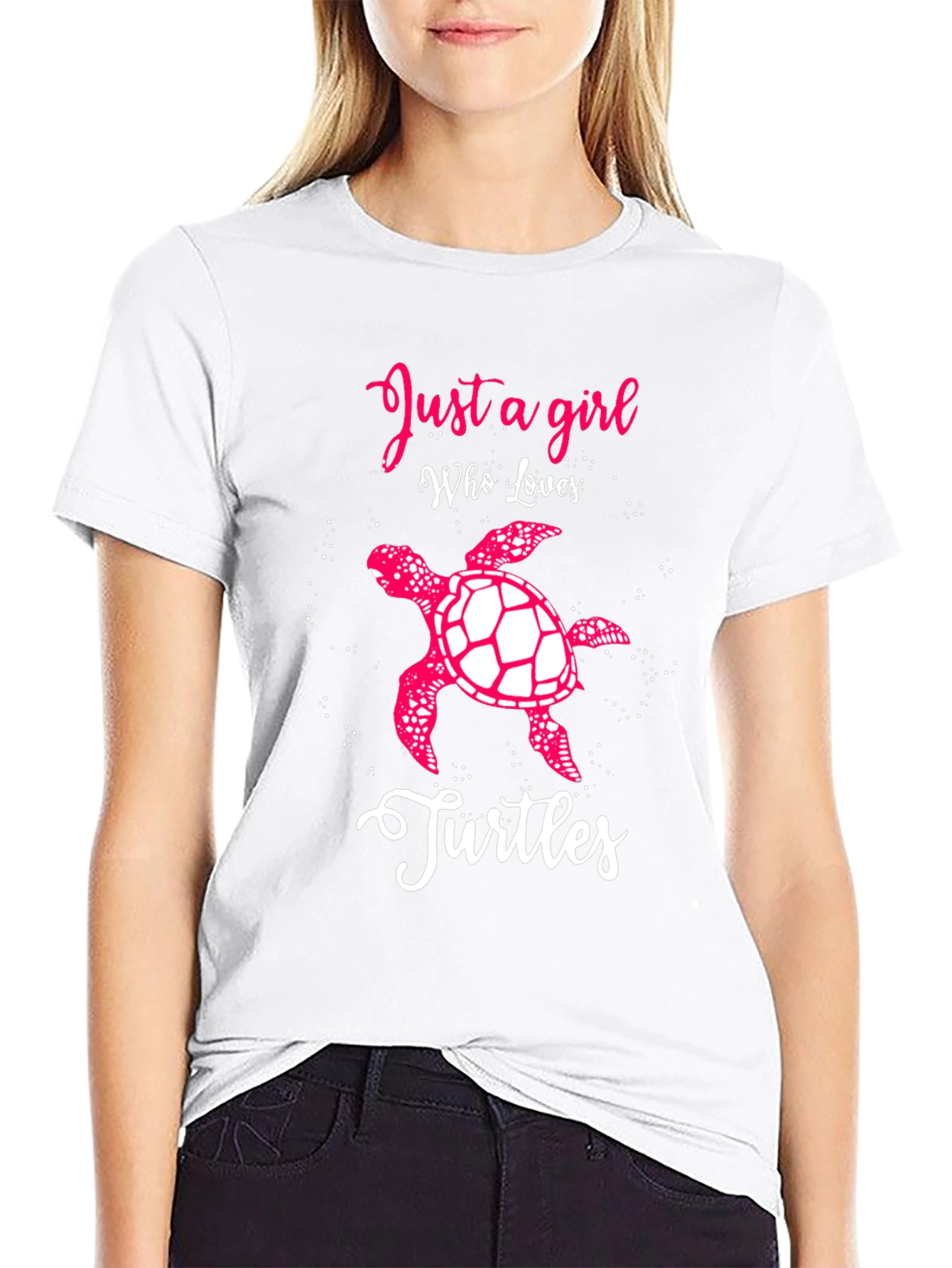 Just a Girl Who Loves Turtles T-Shirt