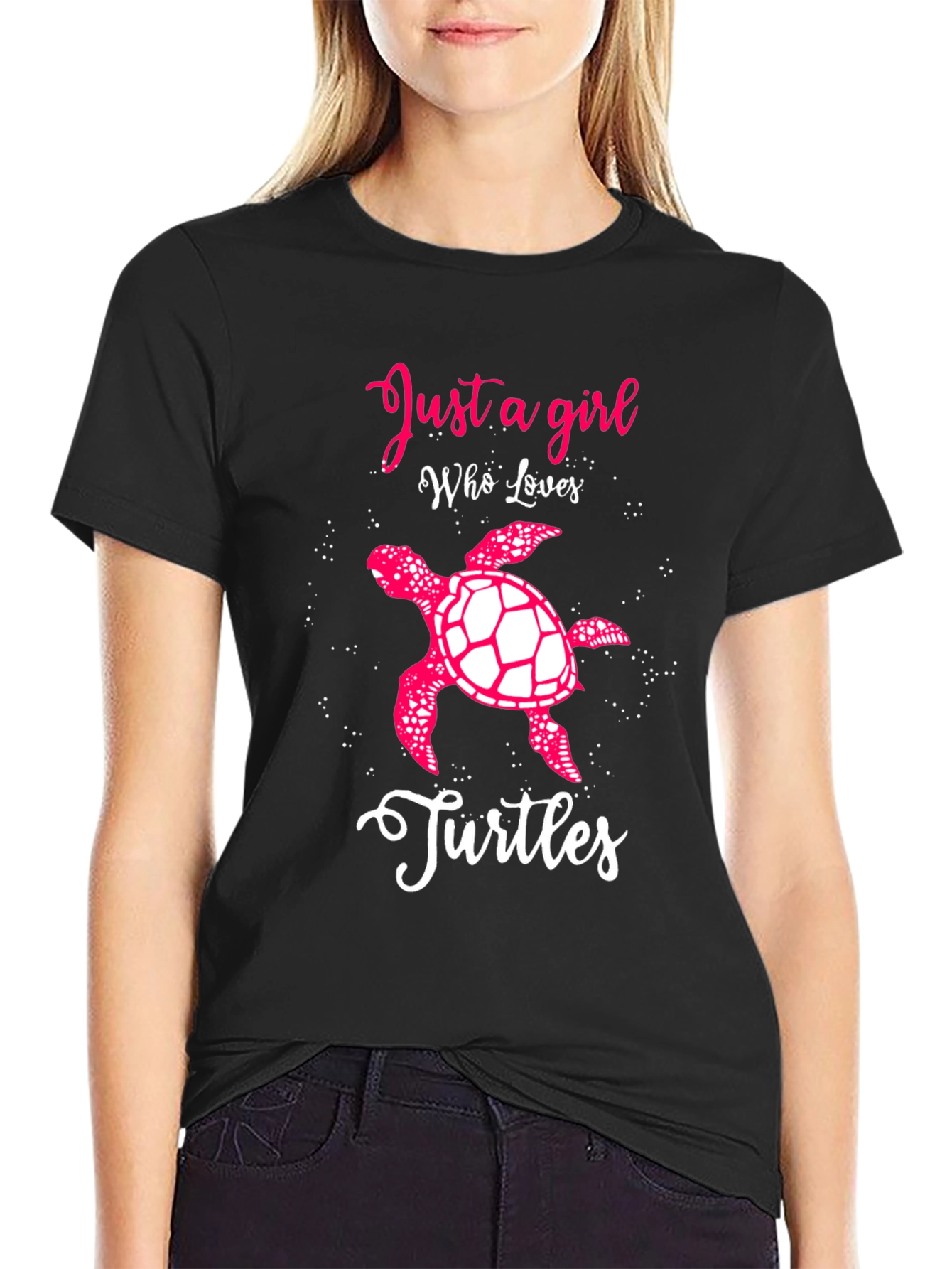 Just a Girl Who Loves Turtles T-Shirt