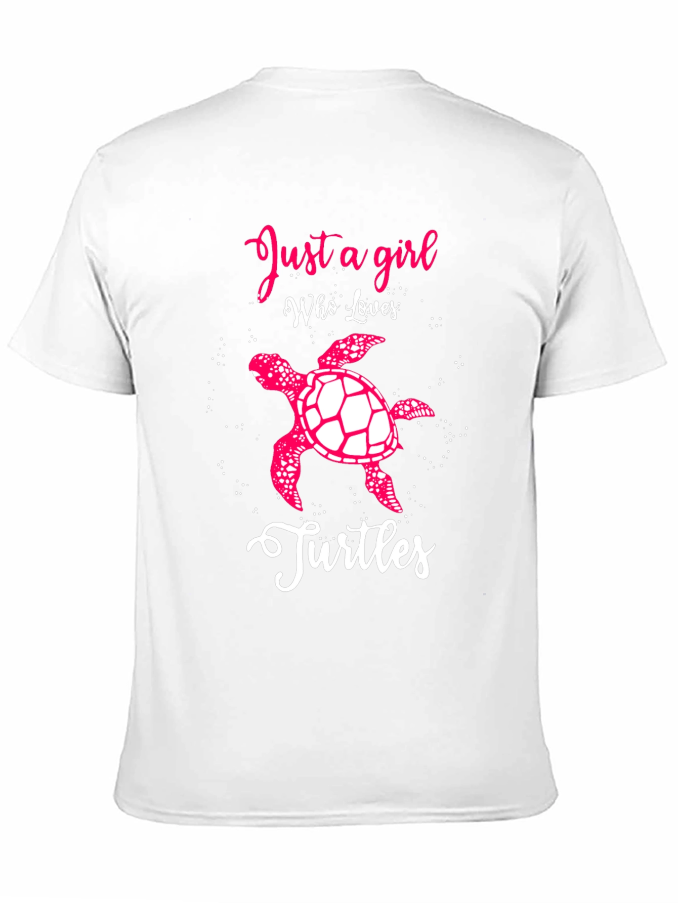 Just a Girl Who Loves Turtles T-Shirt