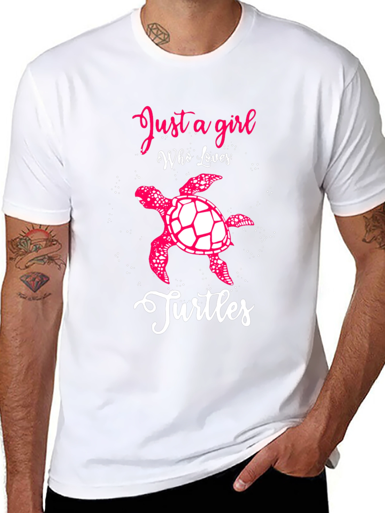 Just a Girl Who Loves Turtles T-Shirt