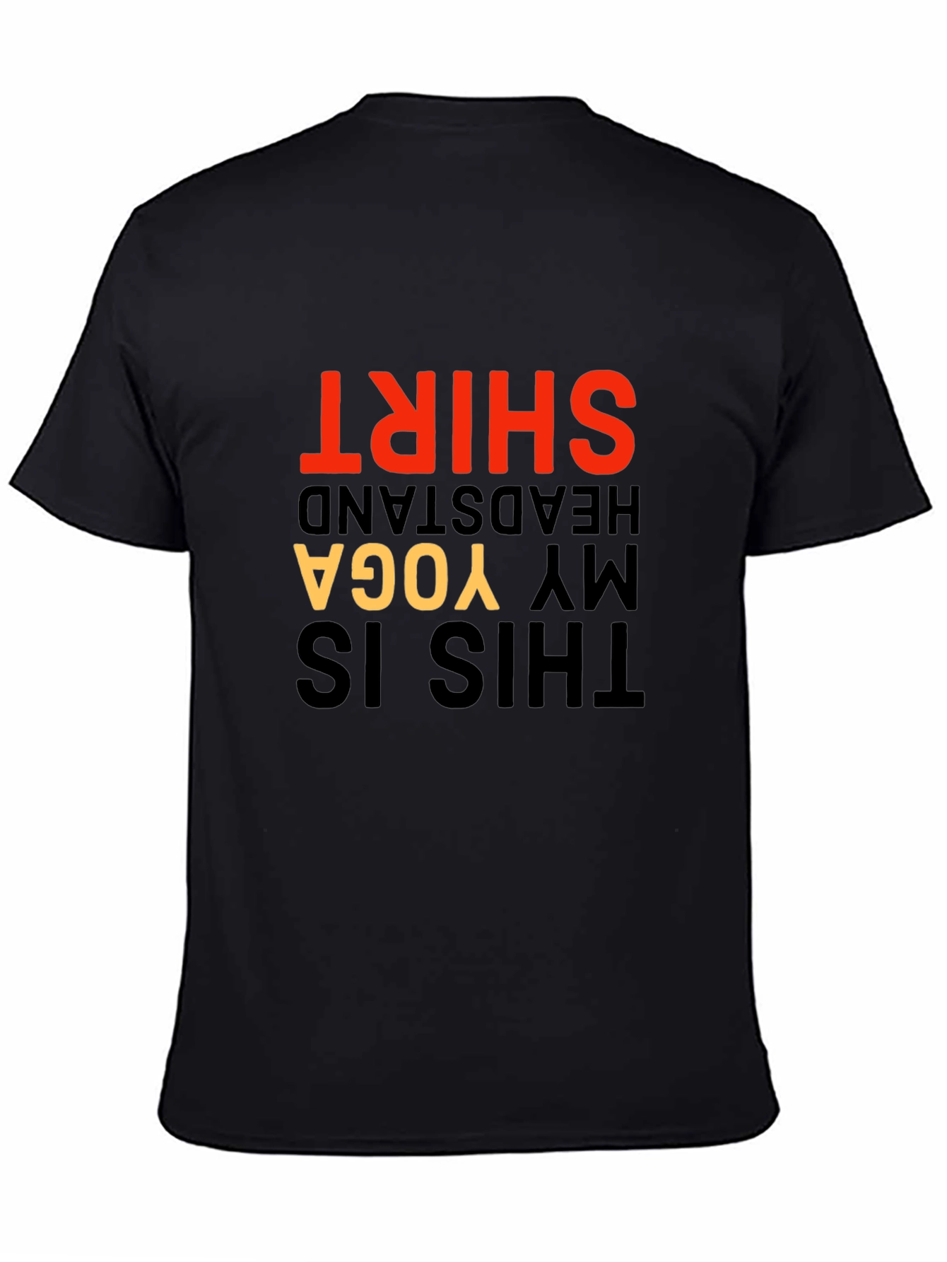 Yoga Headstand T-Shirt - Funny Novelty Tee