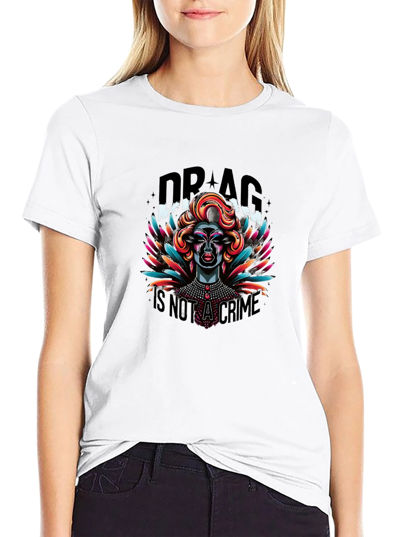 Drag Is Not A Crime Graphic T-Shirt