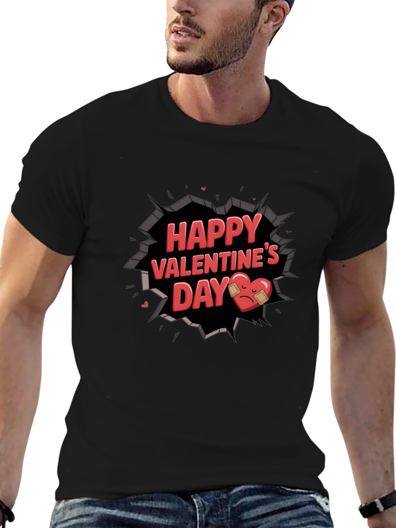 Happy Valentines Day Graphic Tee