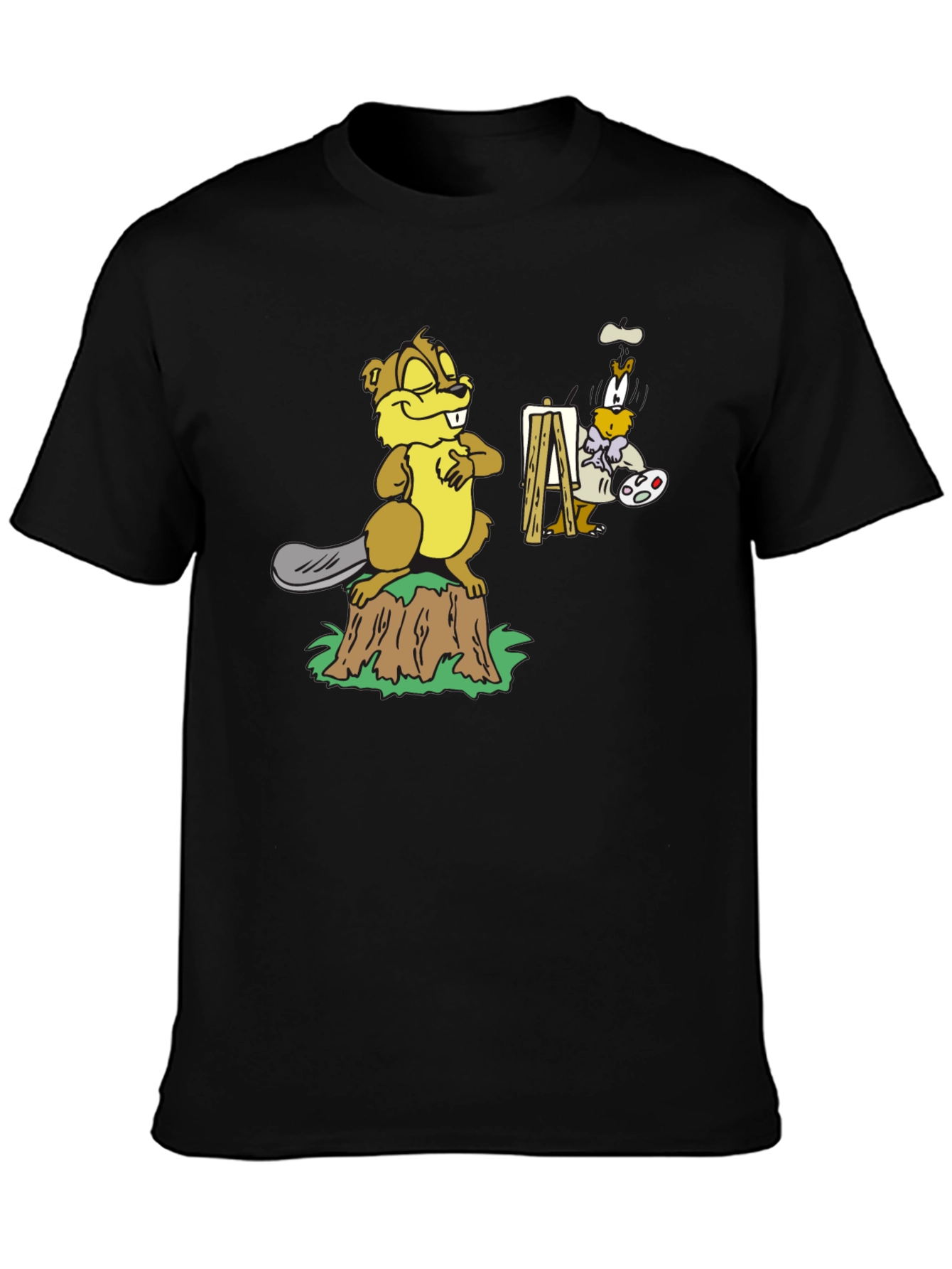 Cartoon Beaver T-Shirt