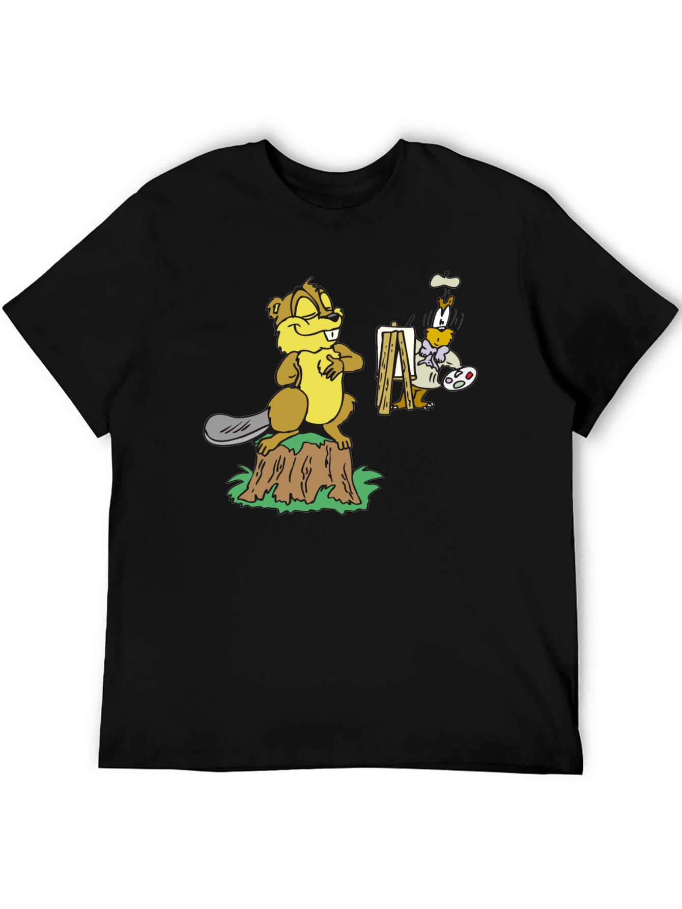 Cartoon Beaver T-Shirt