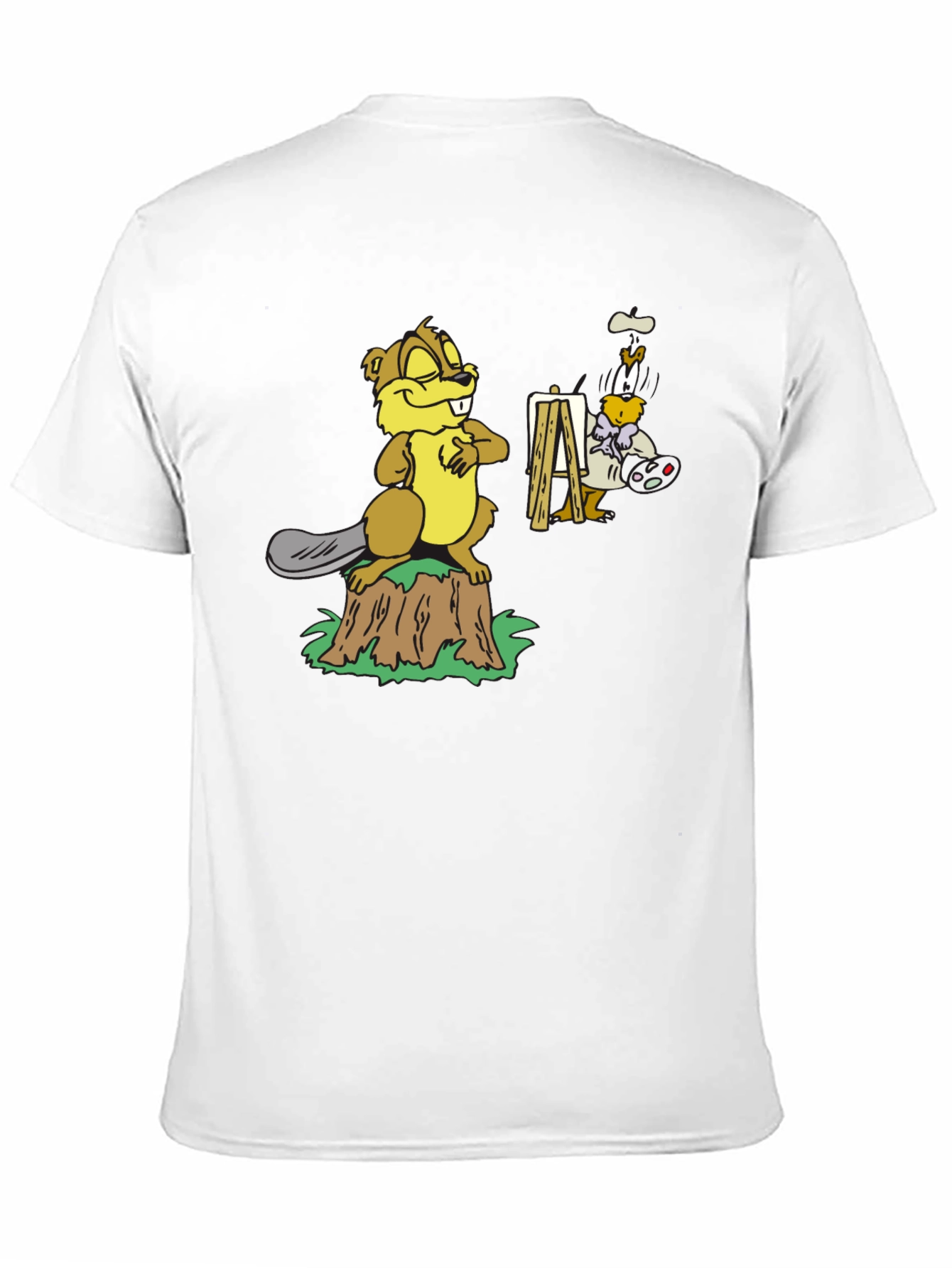 Cartoon Beaver T-Shirt