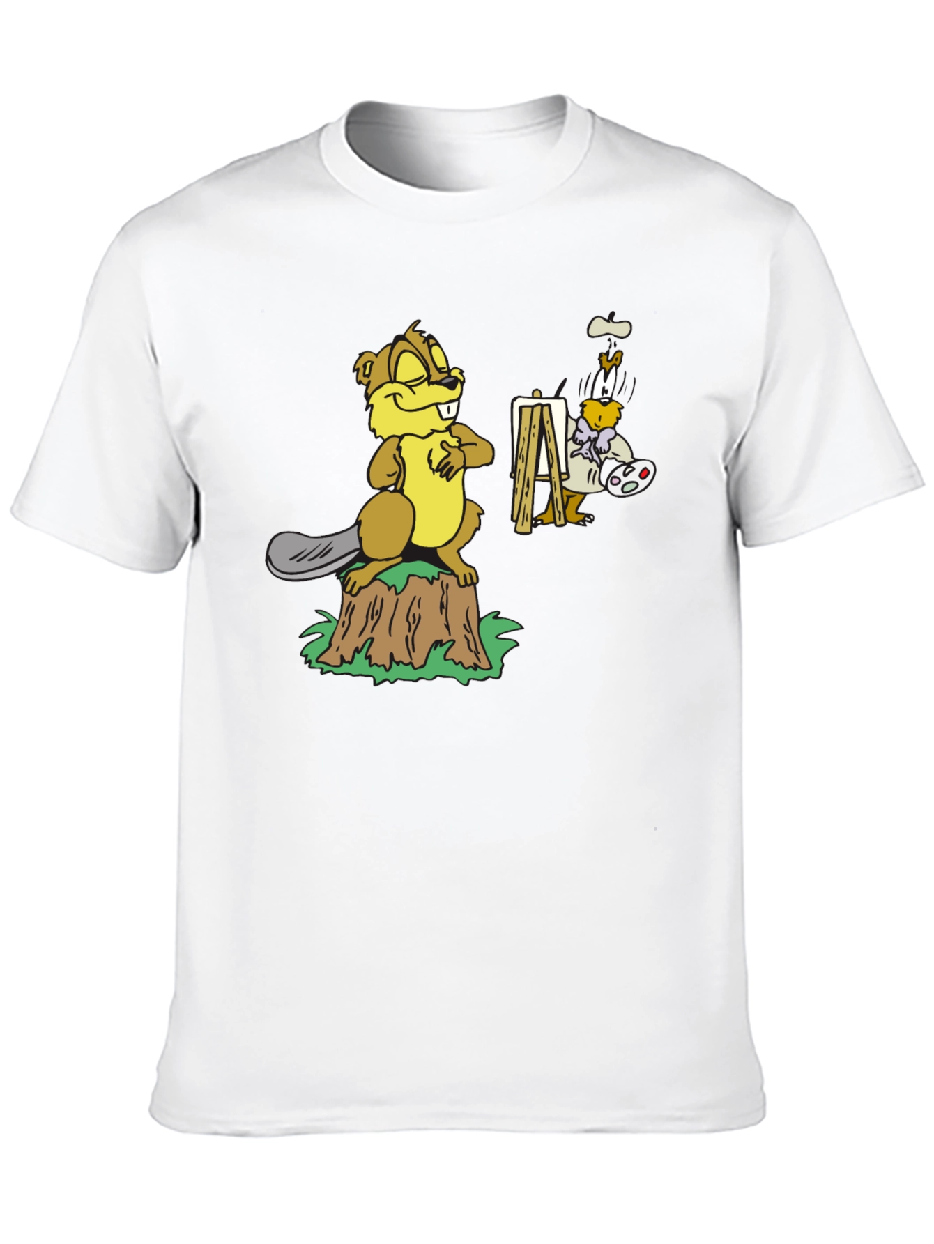 Cartoon Beaver T-Shirt