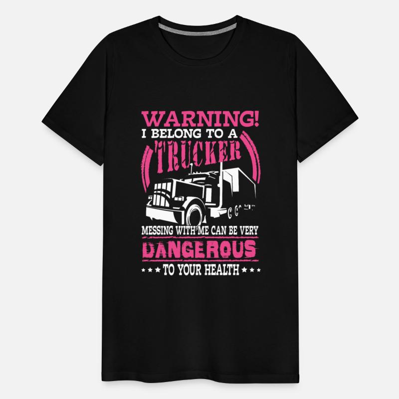 Warning I belong to a trucker - road rage