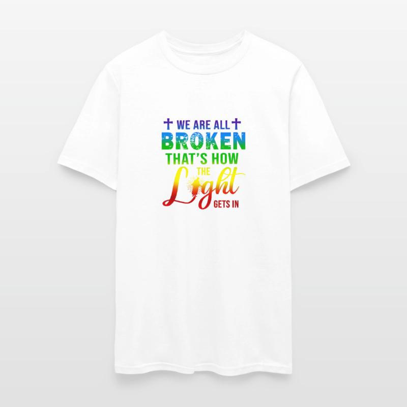 We Are All Broken That's How The Light Gets In Quo