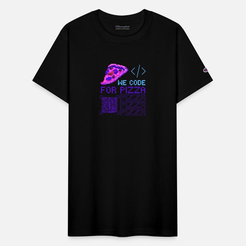 We Code For Pizza | Software Developer quote