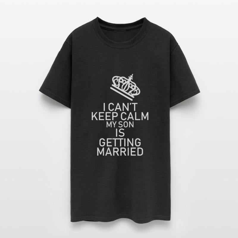 Wedding of Son Gets Married Mom Dad Keep Calm Gift