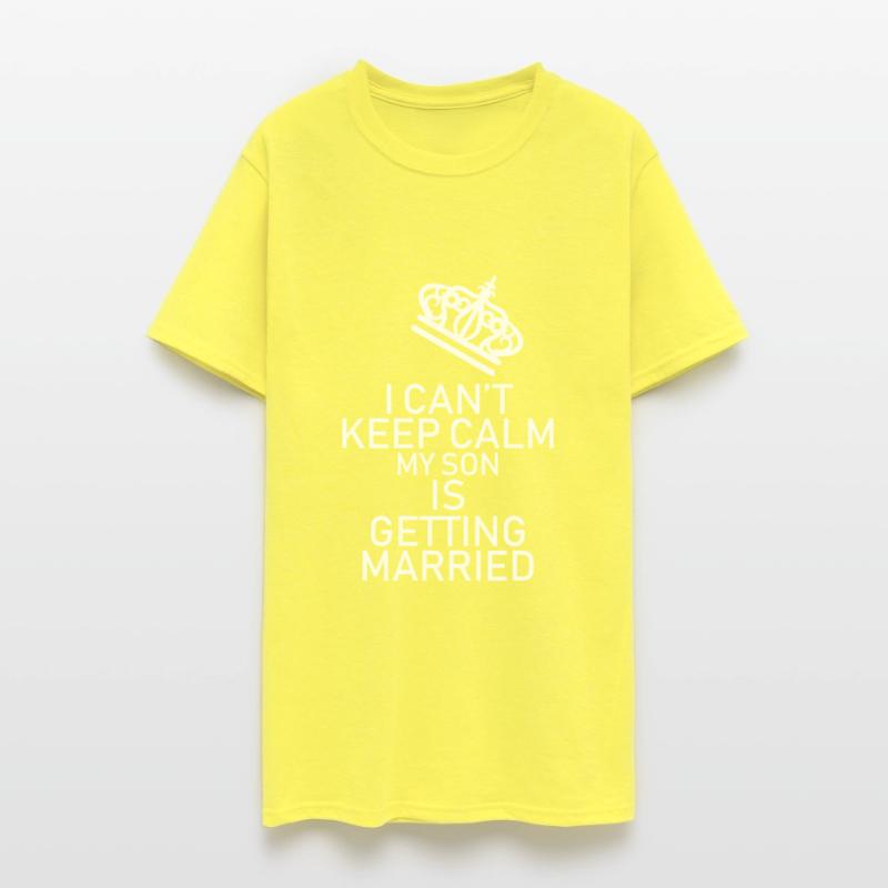 Wedding of Son Gets Married Mom Dad Keep Calm Gift