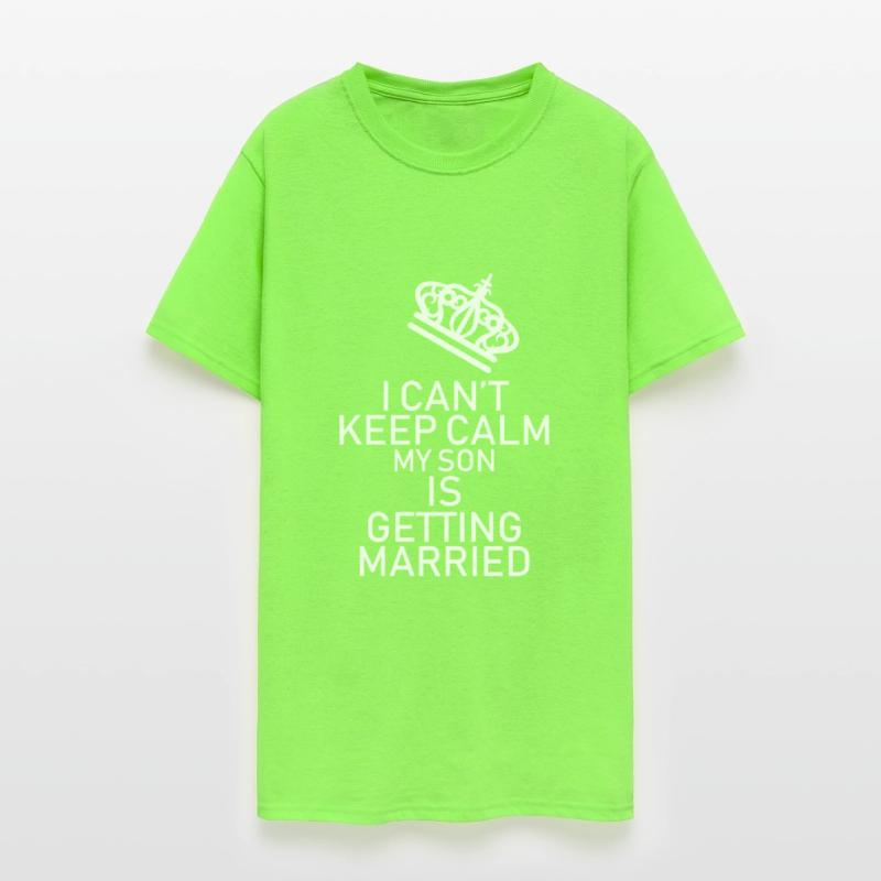 Wedding of Son Gets Married Mom Dad Keep Calm Gift