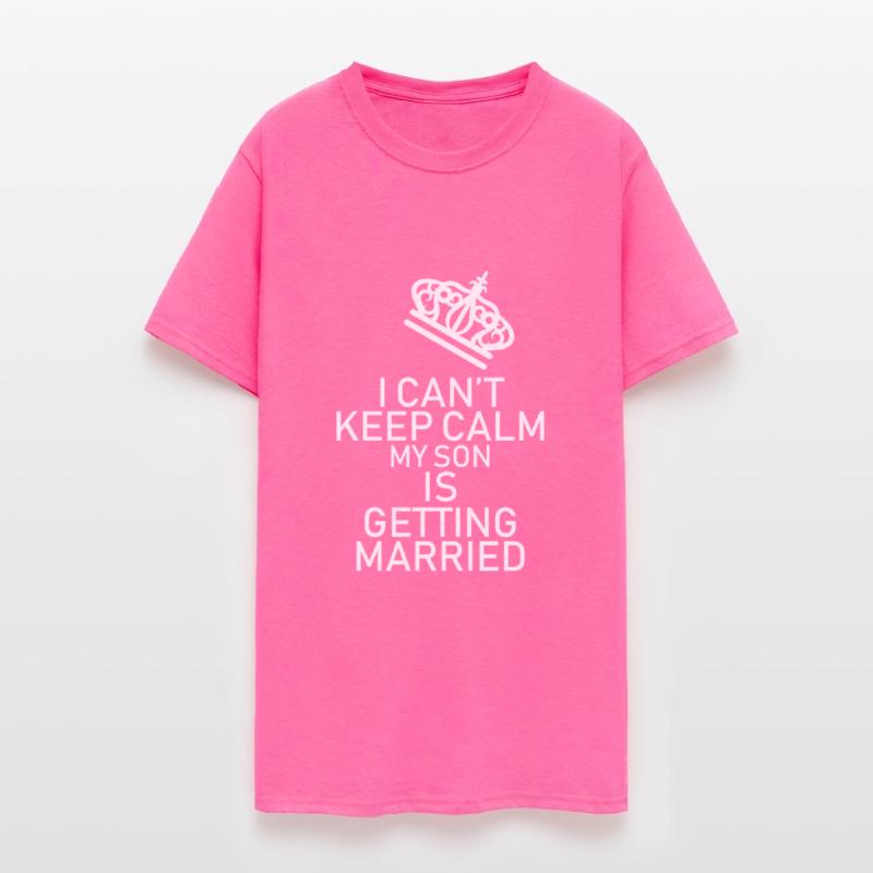 Wedding of Son Gets Married Mom Dad Keep Calm Gift