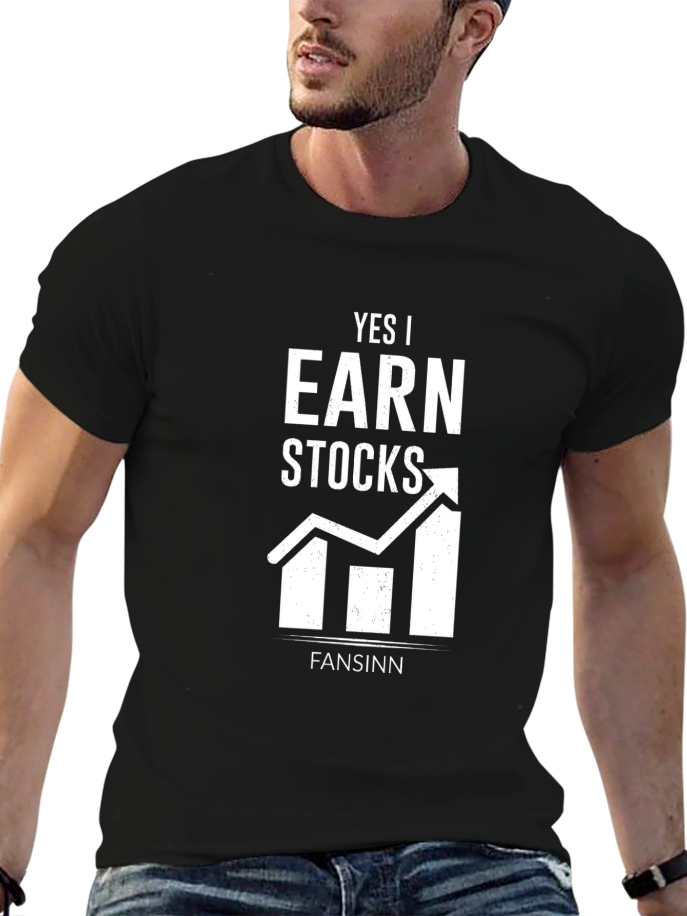 Yes I Earn Stocks T-Shirt - Investor Apparel