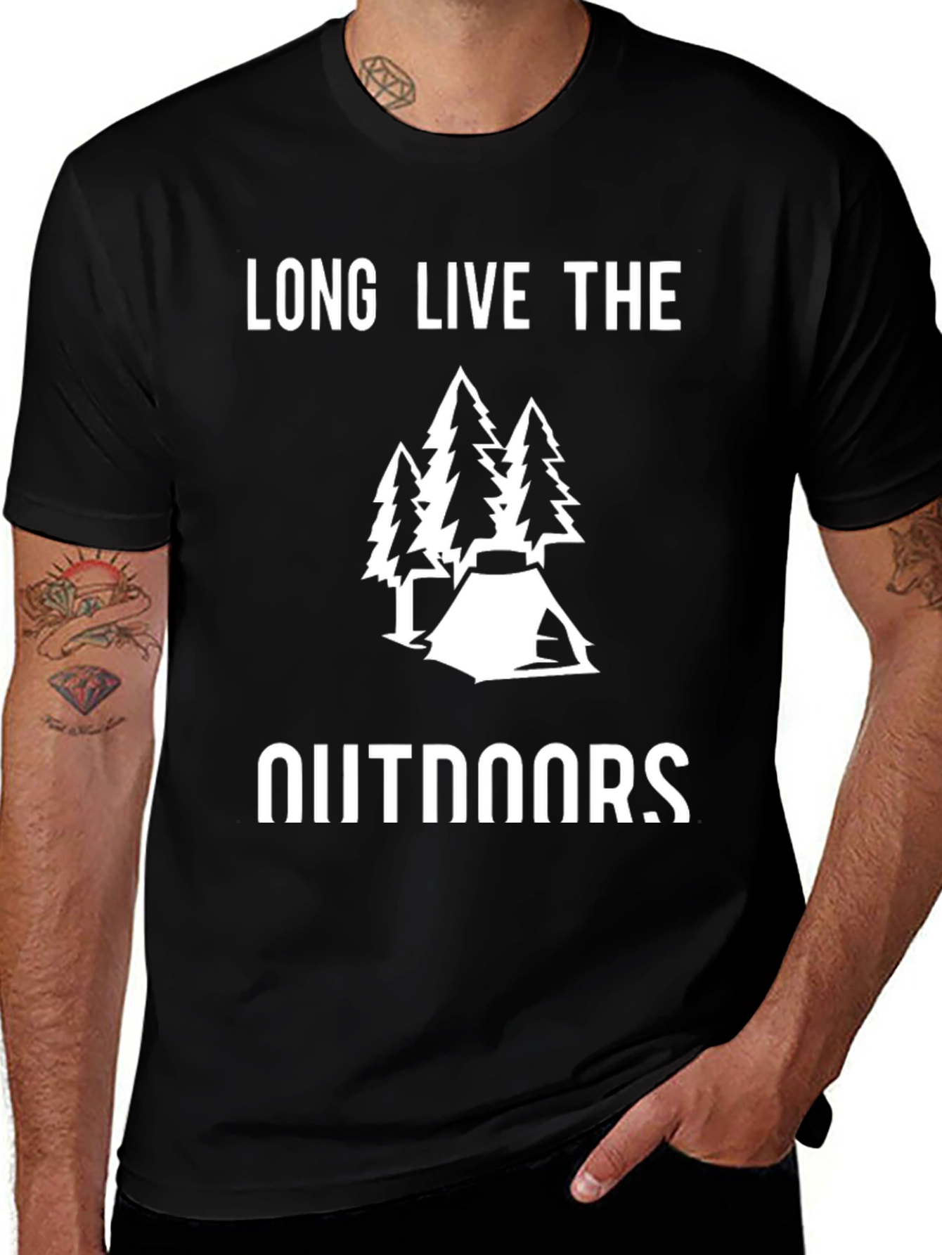 Long Live the Outdoors Camping T-Shirt