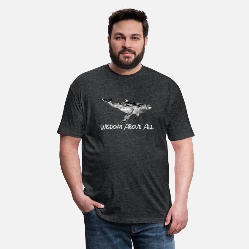 Whale Stoic T Shirt Wisdom Above All