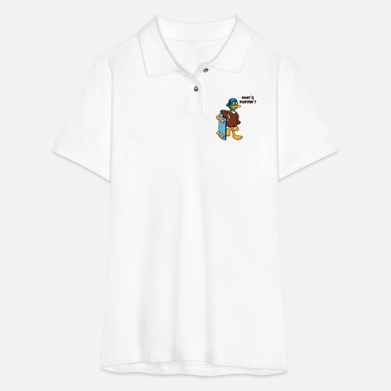 What's Poppin Duck Skaterboy Skateboardkid