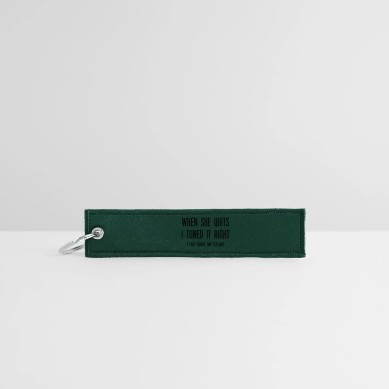 When She Quits I Tuned It Right Design