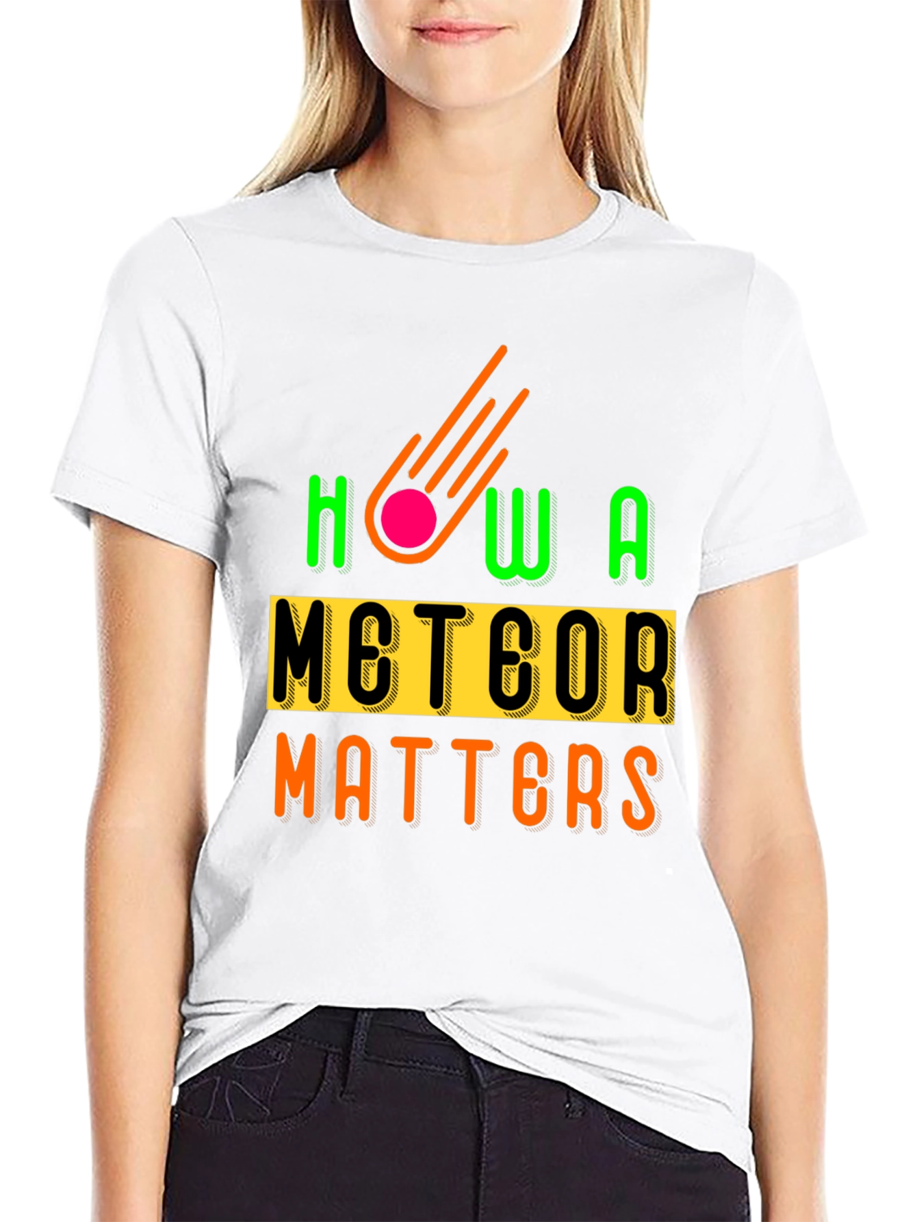 How a Meteor Matters Graphic Tee