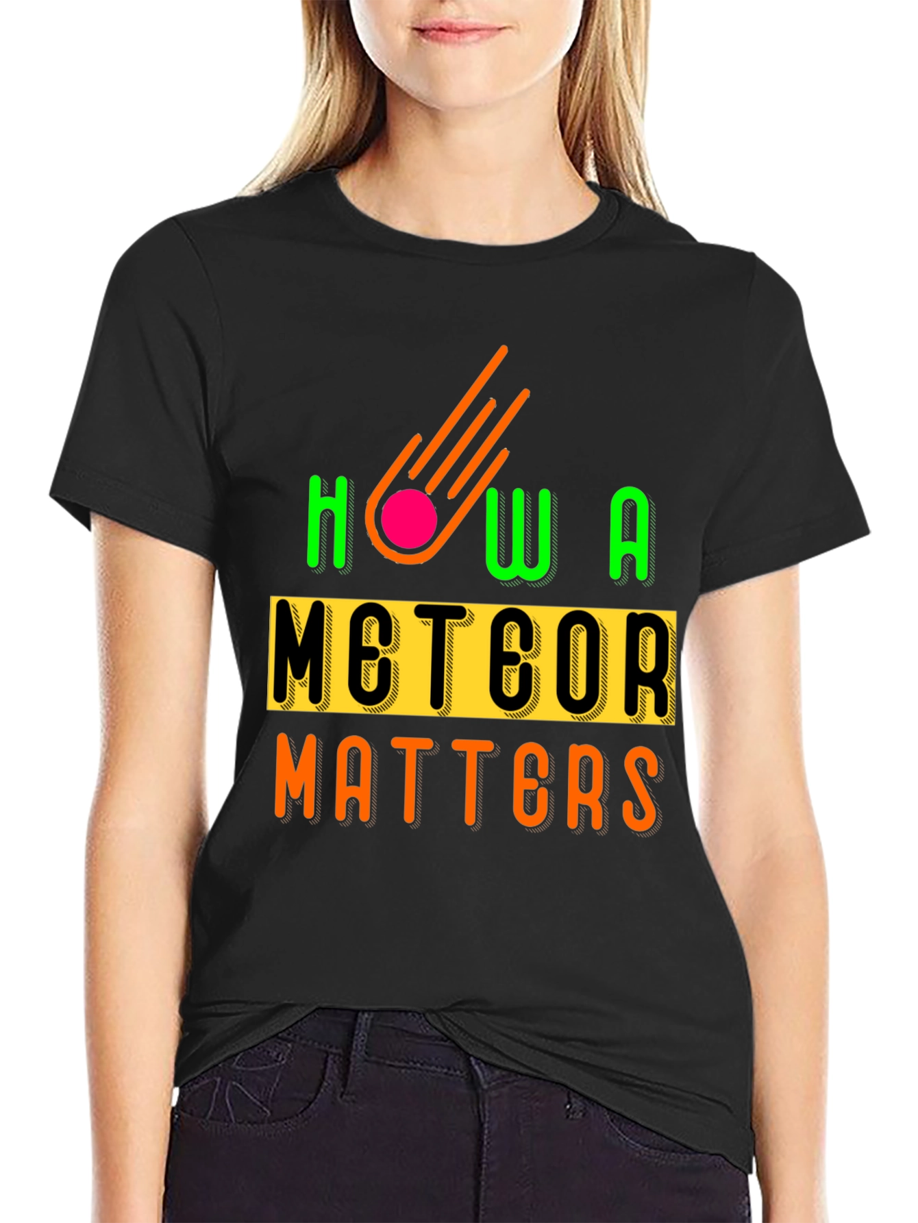 How a Meteor Matters Graphic Tee