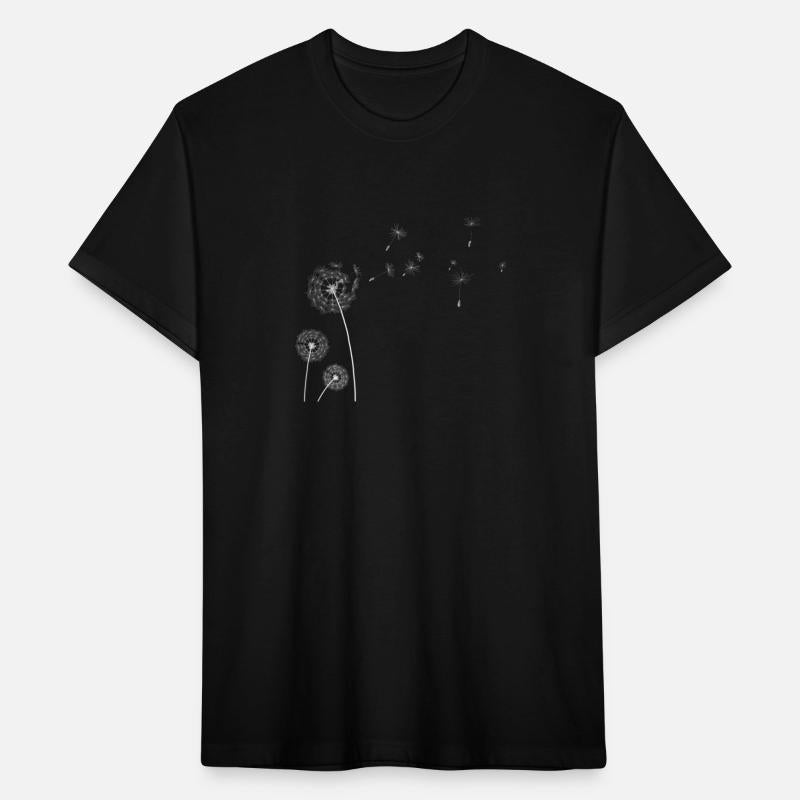 White beautiful dandelion