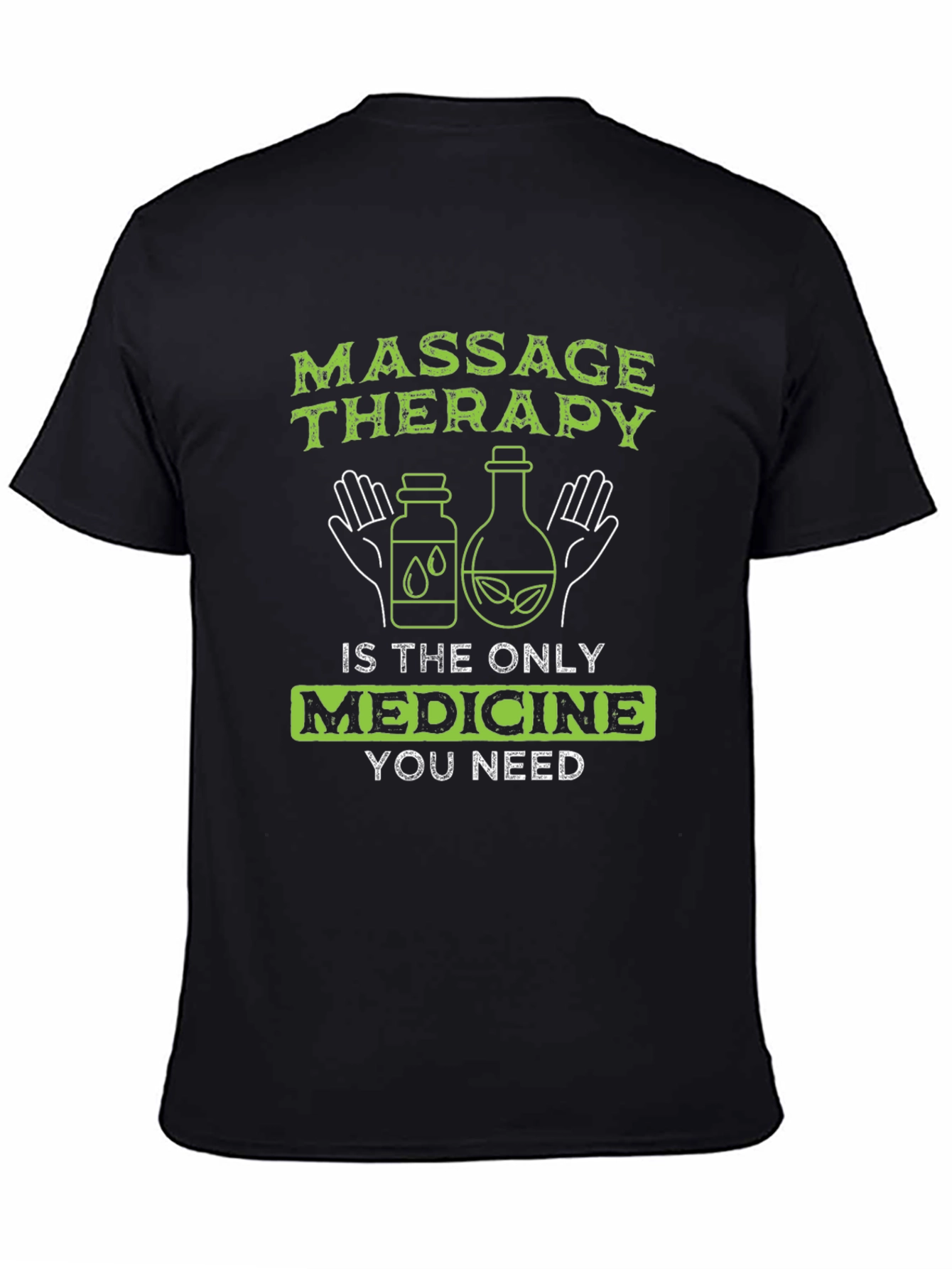 Massage Therapy Medicine T-Shirt - Relax & Heal