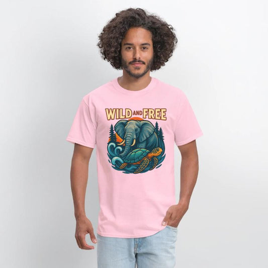 Wild and Free Unique Tee Concept
