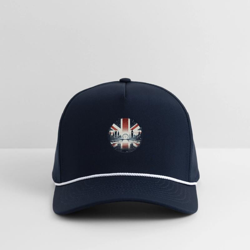 Winter London Travel Vintage Logo